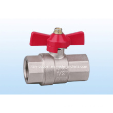 Quality Brass Butterfly Ball Valve (AV1054A)